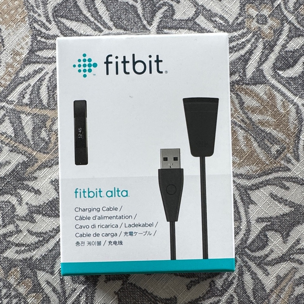 Fitbit Alta USB Charging Cable - Black
